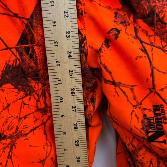 Gamehide Men's 2XL Hunter Hide Orange Taked North Camo Hunting Overalls - Picture 10 of 16
